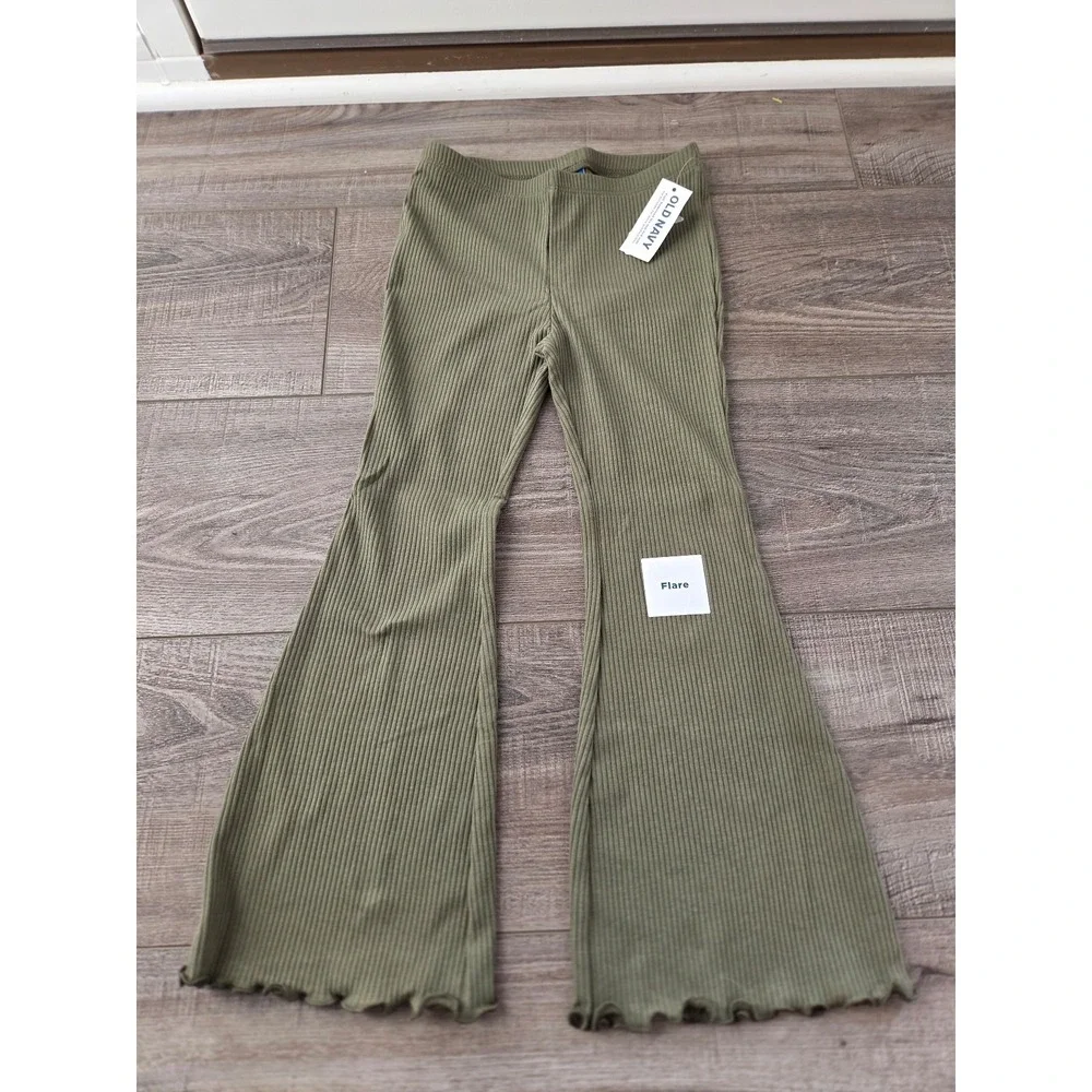 Old navy toddler girl ribbed flare leggings size‎ 5t